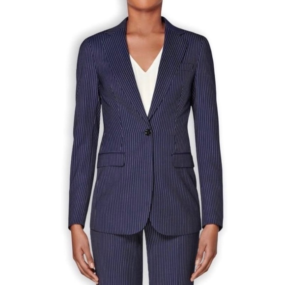 Suistudio Pinstripe Blazer - Picture 1 of 9